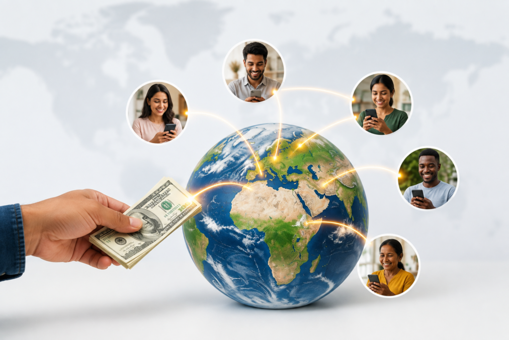 Global Money Transfers Around the World
